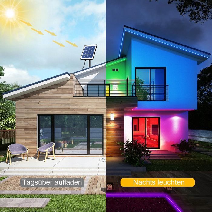 Girlanda świetlna Lumtang 5m solarne wielokolorowy