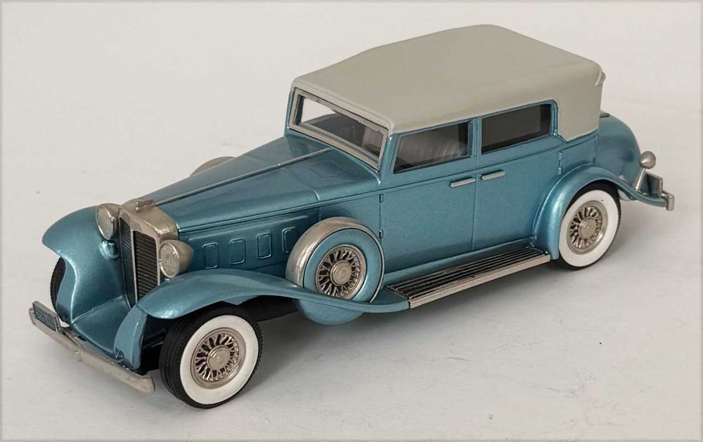 Brooklin Models_BRK96a 1931 MORMON Sixteen 4-Door Convertible Sedan. Completo, como novo.