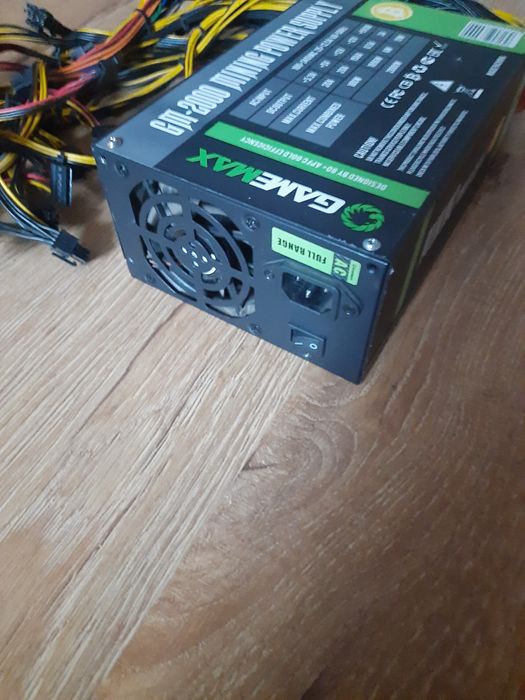 Майнинговый блок питания 2000 ват неисправный