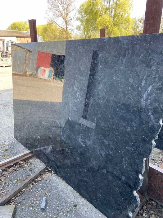 Стільниця лабрадорит натуральний камінь BLACL ICE 3 см товщина