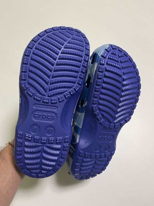Crocs bape aape baby milo balenciaga supreme chrome hearts кроксы