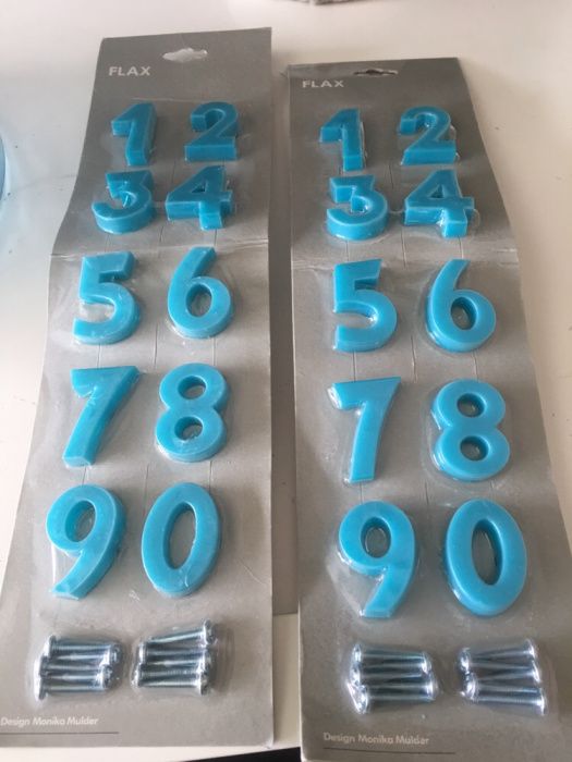 Puxadores para portas ou gavetas com algarismos de 0 a 9!