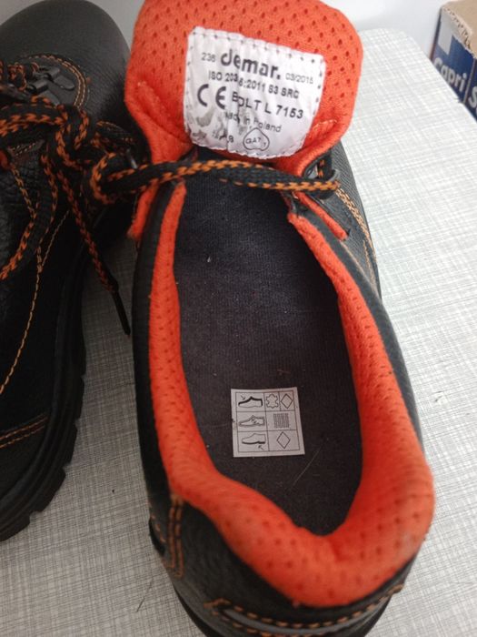 Półbuty ochronne, robocze demar bolt rozmiar 36
