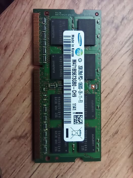 RAM ddr3 so-dim 1333MGz 2Gb