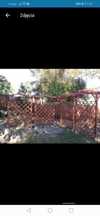 Meble ogrodowe, schody drewniane sprzedam