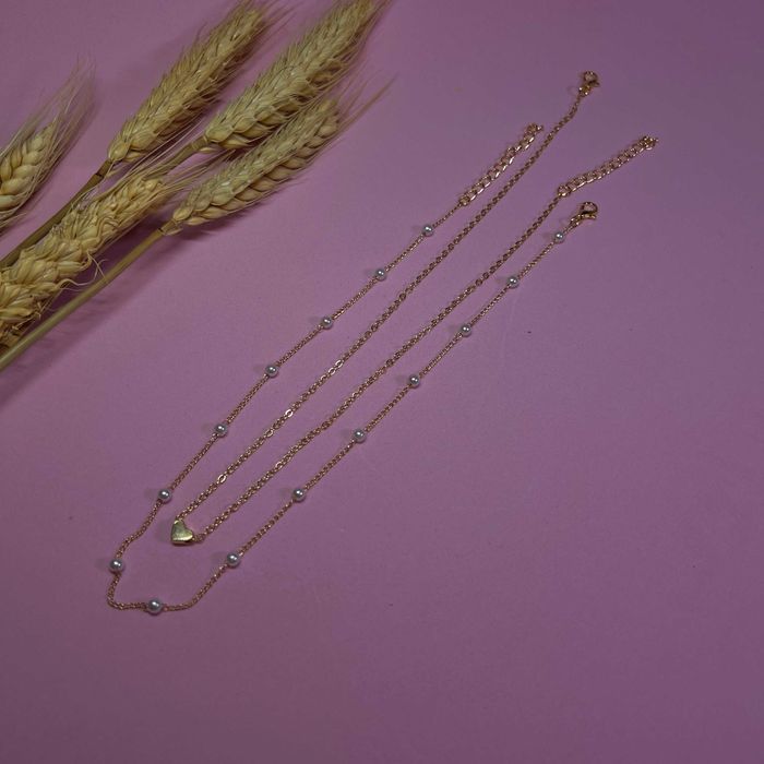 Colar com Pendente de Coração