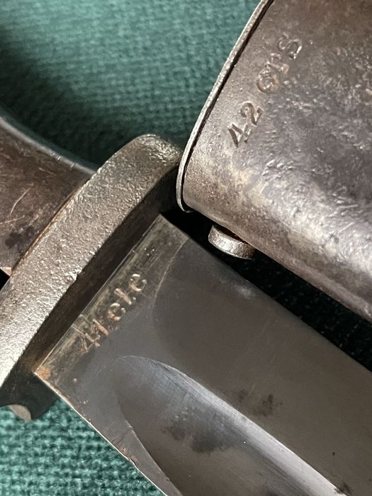 Bagnet niemiecki Mauser K98