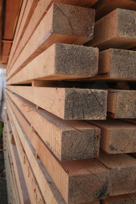 Deski, kantówki, podbitka, deska tarasowa modrzew, skład drewna