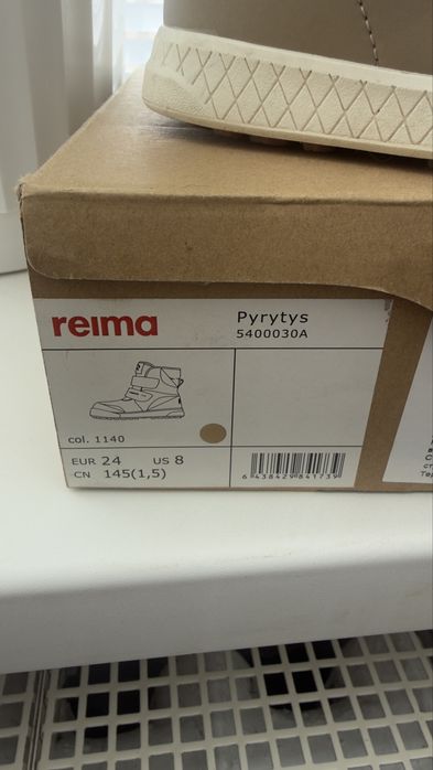 Дет ботинки reima 24 раз