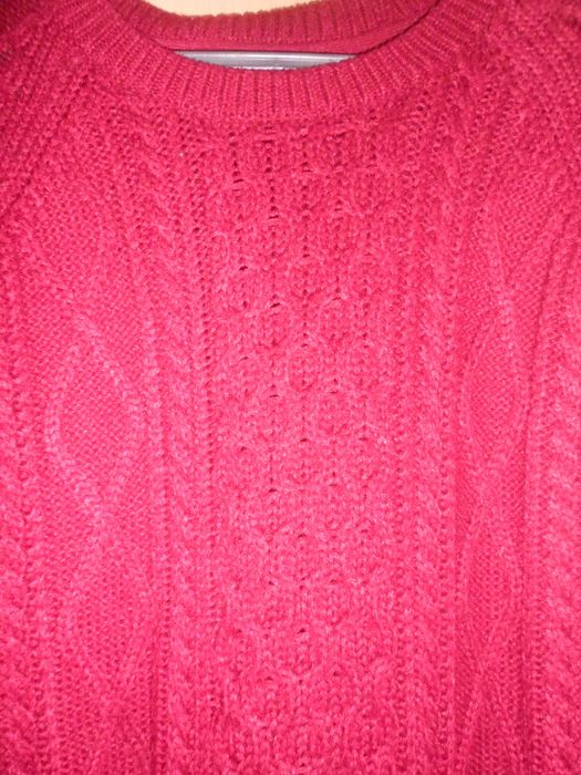 vestido de malha para mulher da marca Green Coast vermelho escuro