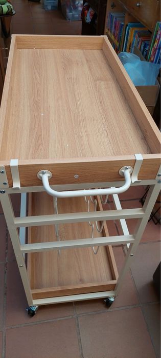 Movel de apoio-trolley bege