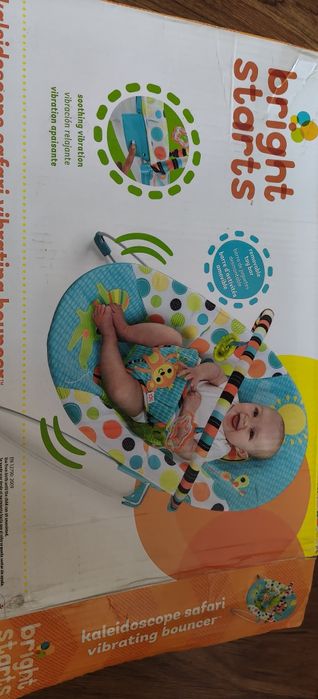 Leżaczek  Bujaczek dla dziecka bright starts