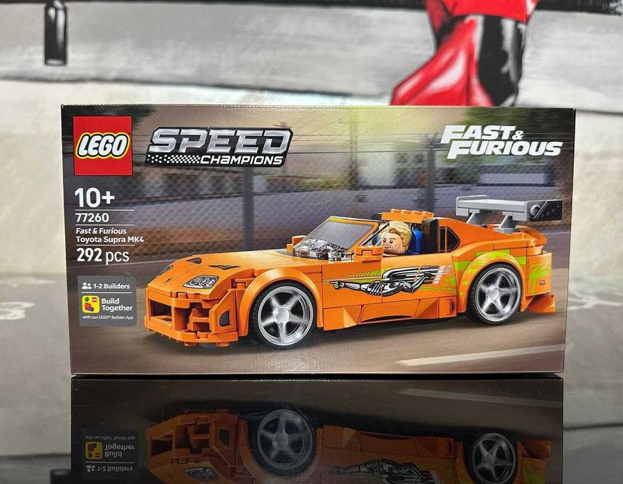 Конструктор LEGO Speed Champions 77260 Форсаж Toyota Supra MK4