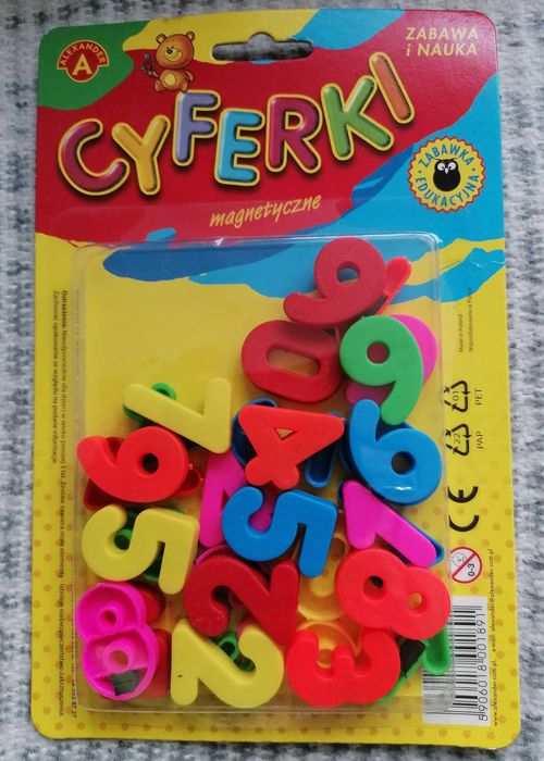 Cyferki magnetyczne Alexander Zabawa i nauka