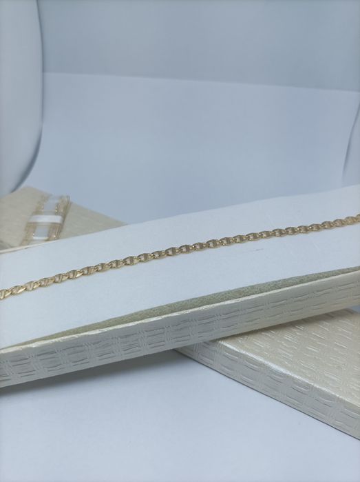 Złota bransoletka splot Gucci 585 długość 19 cm