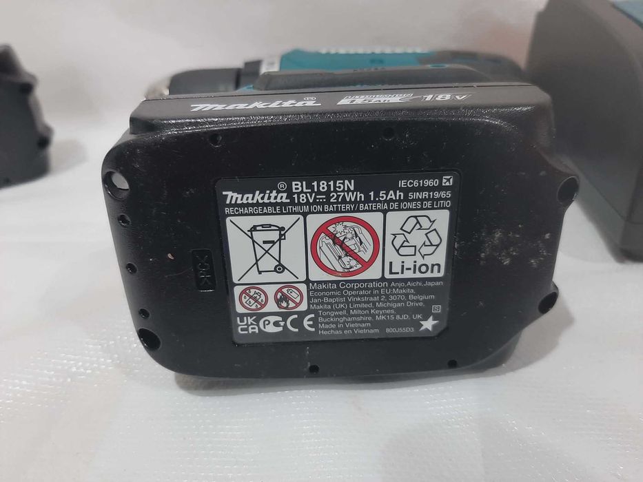 Wiertarko-Wkrętarka Makita DDF453 , 2x akumulator 1.5Ah 18V walizka