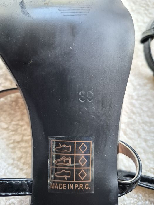 Sapato Salto Alto Seaside Tamanho 39