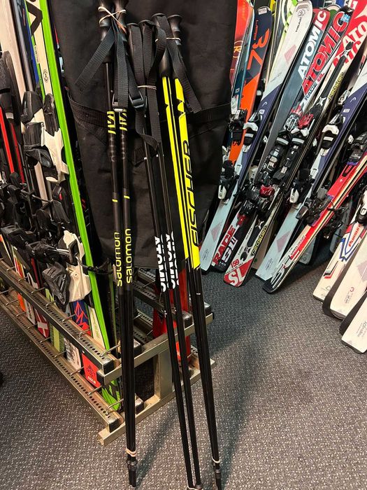 Nowe kije narciarskie 110 cm- Atomic, Fischer, Salomon/ Sklep-Serwis