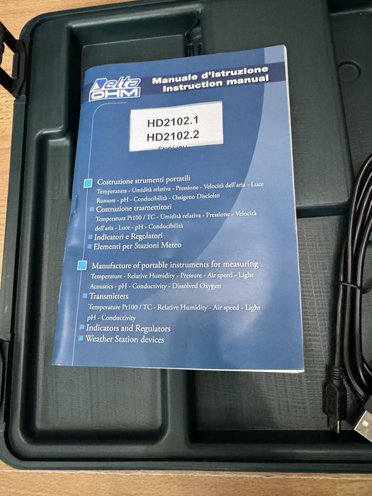 Foto-radiometr Delta OHM HD2102.2