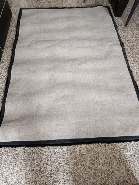 Carpete preta sala de jantar