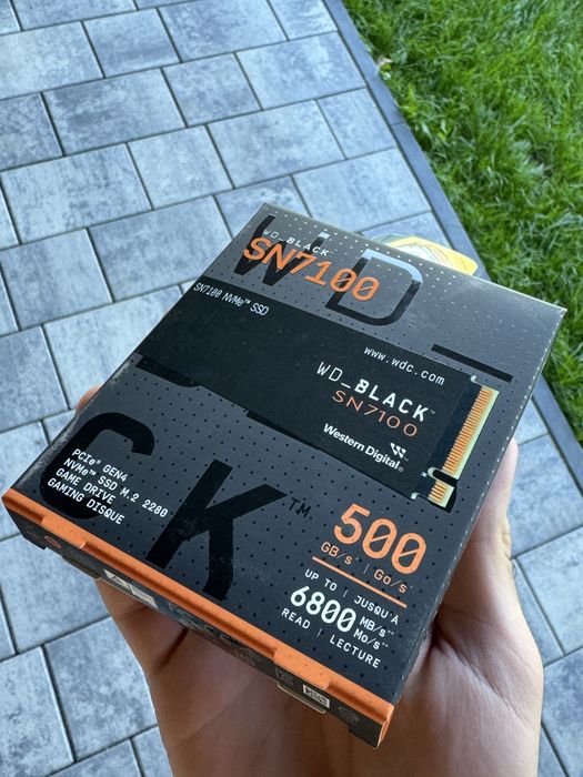 dyski m2 nvme WD Black sn7100 2tb/500gb; 5 letnia gwarancja