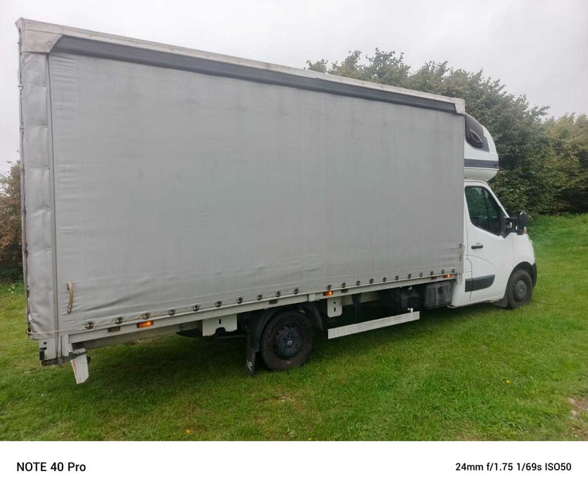 Obustronna firanka, podnoszony dach