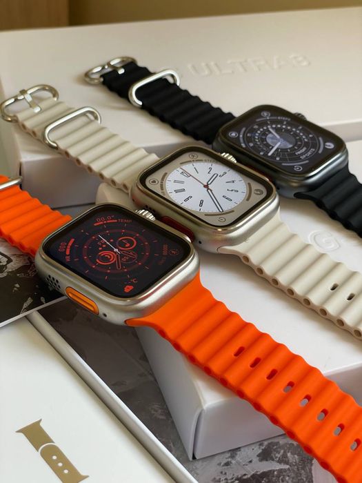 Годинник apple watch 8 ultra 1:1 часы