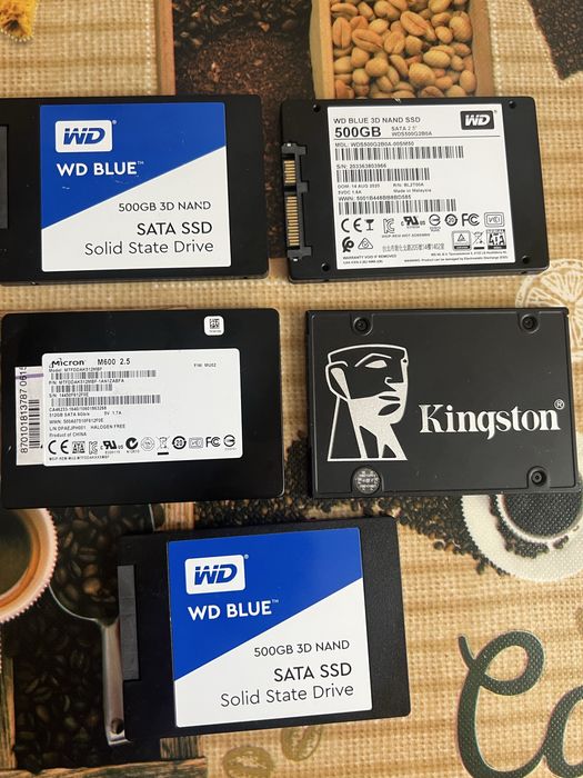 Ssd Sata 500gb здоровя98%+