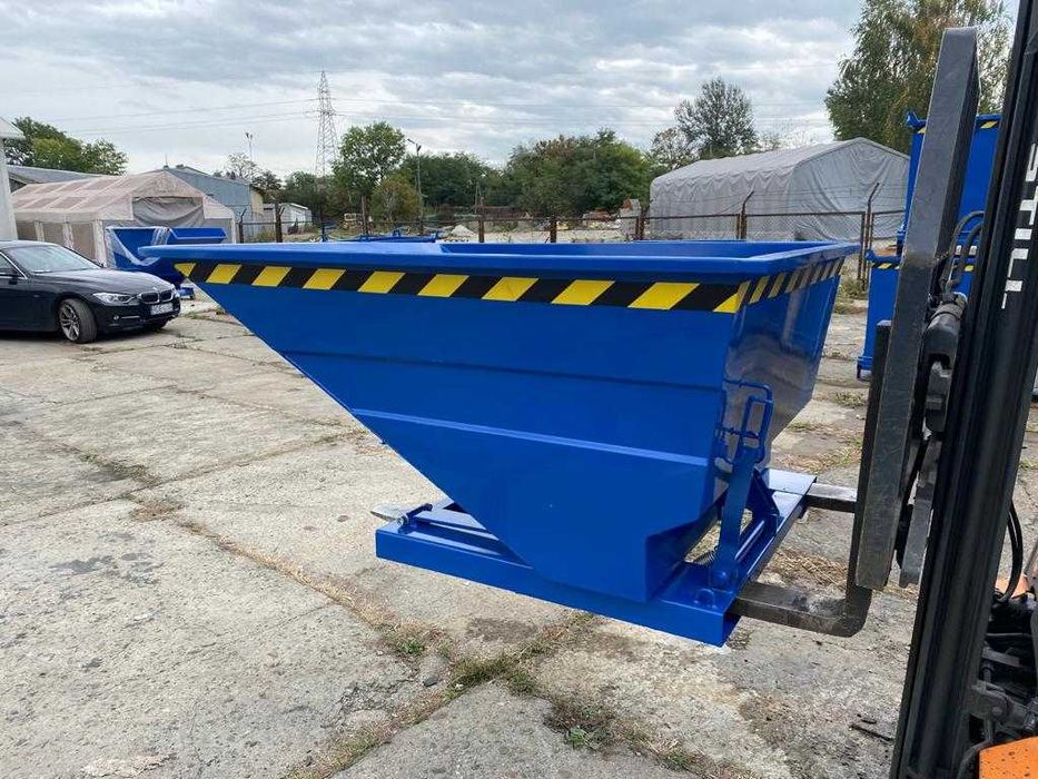 Koleba Samowyładowcza PMSC 1000L Idealna Na Wiór, Złom, Szkło