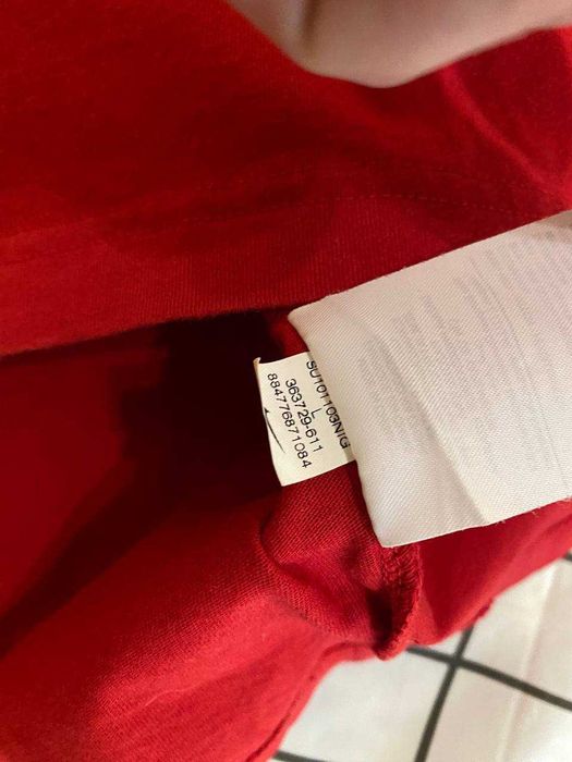 Nike футболка красная с принтом Португалия L оригинал