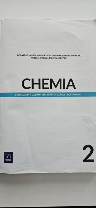 Podręcznik Chemia 2,