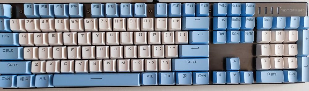 104 Klawisze Cherry KeyCaps backlit kolormix MOTOSPEED