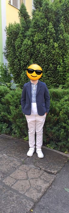 Синій піджак для хлопчика