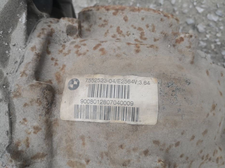 Most dyferencjał tylny dyfer BMW x5 e70 3.64 Sprawny gwarancja