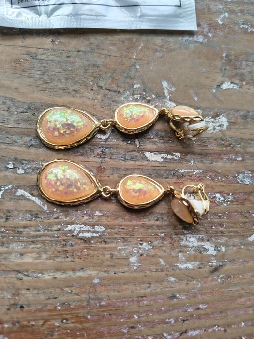 Klipsy długie krople