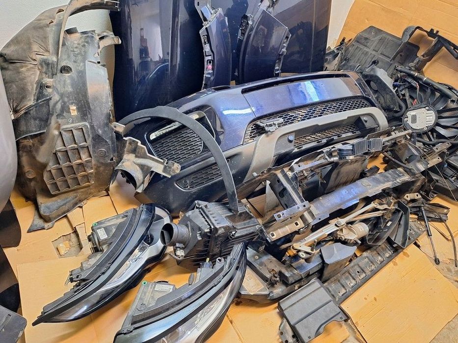 rover evoque l538 lift 16- maska zderzak chlodnice lampy blotnik kpl. przod