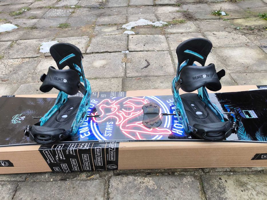 Wiązania snowboardowe Burtom Mission M EST