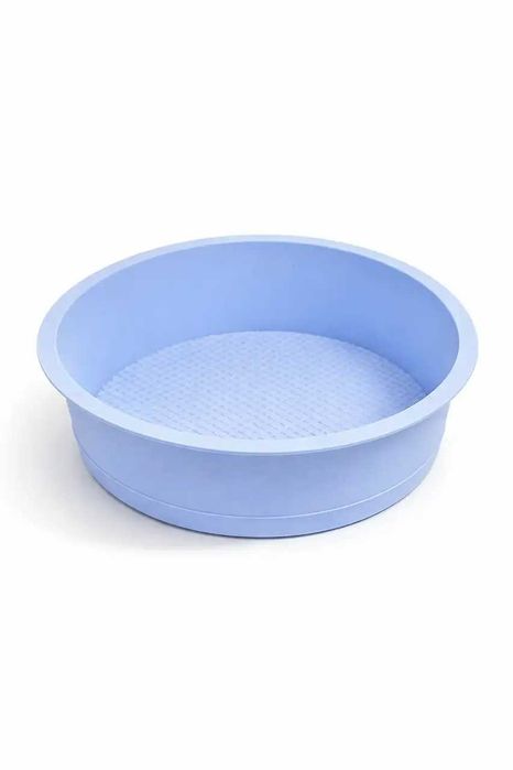 Круглая силиконовая форма для выпечки 19,5 см, высота 6 см