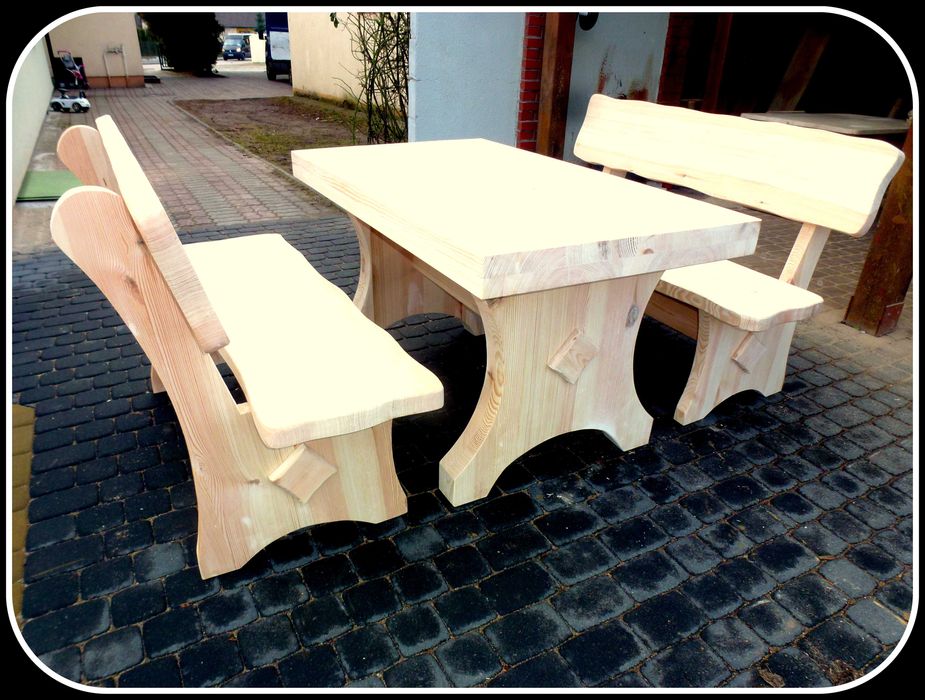 Meble barowe,ogrodowe,drewniane, stół ,ławka, do lokalu dostawa 180zł
