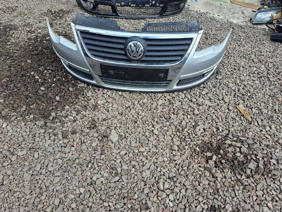 Volkswagen Passat b6 zderzak przód kompletny la7w