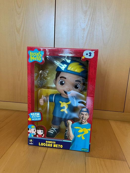 Boneco Luccas Neto Grande (45 cm de altura)