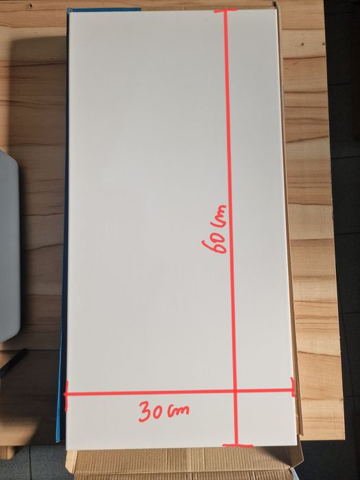 Revestimento 12,60 m2 cerâmico - azulejo - branco - 30x60