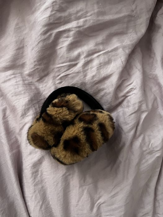 Nauszniki glamour panterka