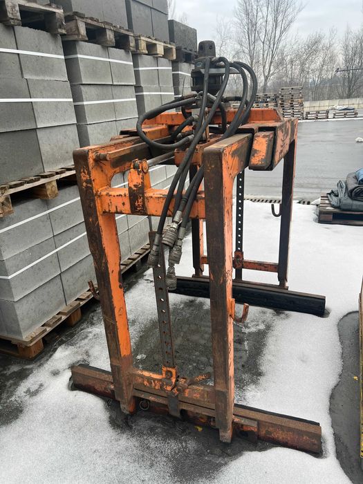 Chwytak ścisk do palet HDS  z rotatorem kinshofer