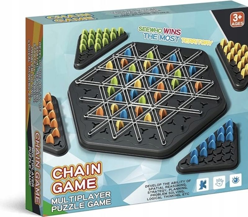 Gra planszowa Gra Fat Brain Toys - Triggle Gra w Trójkąty 2F-Spiele