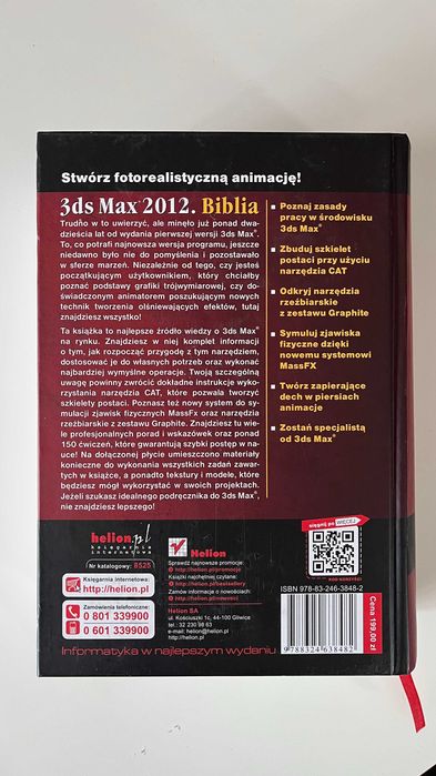Biblia 3ds Max 2012 - podręcznik + cd