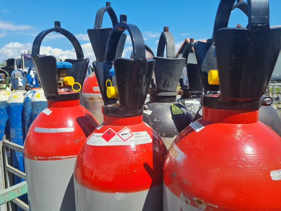 Wymiana gazów technicznych LINDE, GASPOL Argon, Co2, Corgon, Acetylen