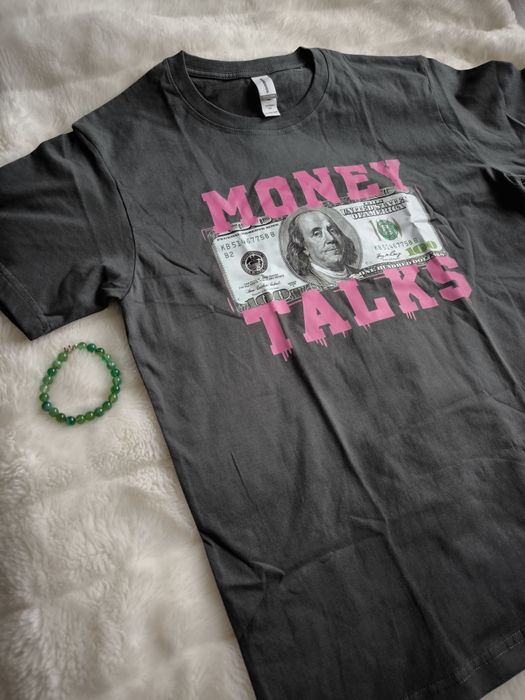 Bluzka w banknoty dolary