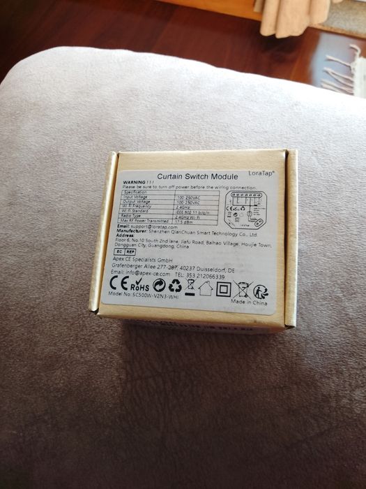 Switch Inteligente Cortina Módulo