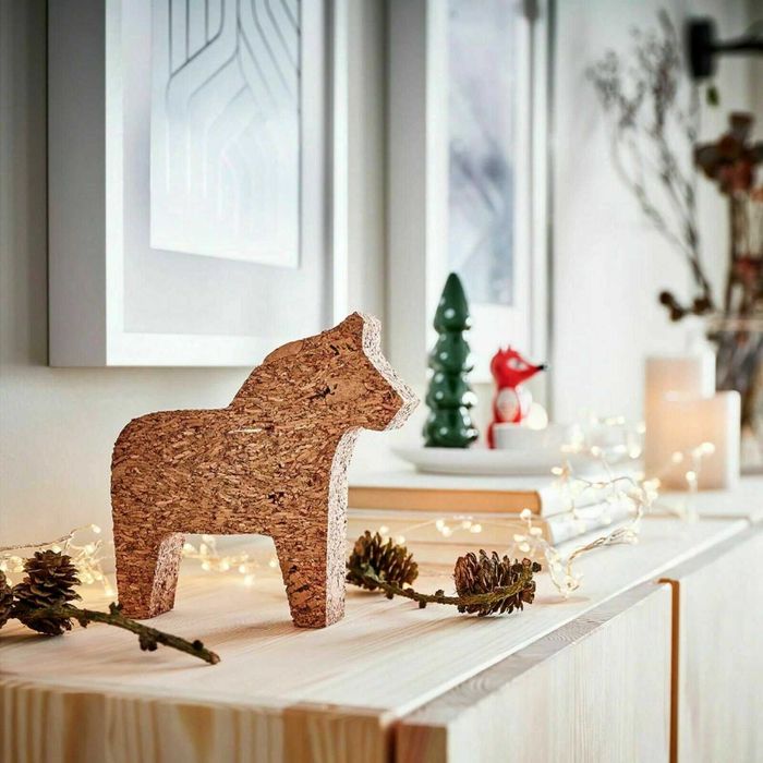 IKEA VINTERFINT dekoracja koń konik FOLK folklor KOREK
